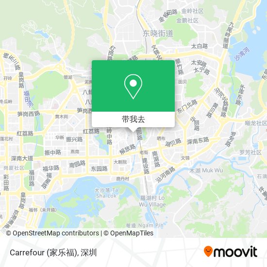 Carrefour (家乐福)地图