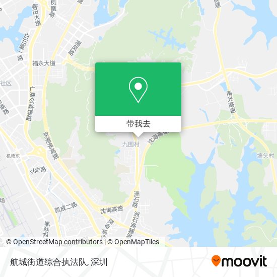航城街道综合执法队地图