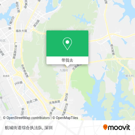 航城街道综合执法队地图