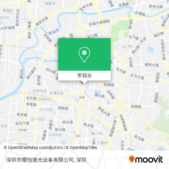 深圳市耀信激光设备有限公司地图