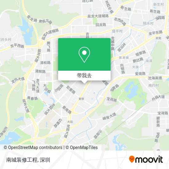 南城装修工程地图