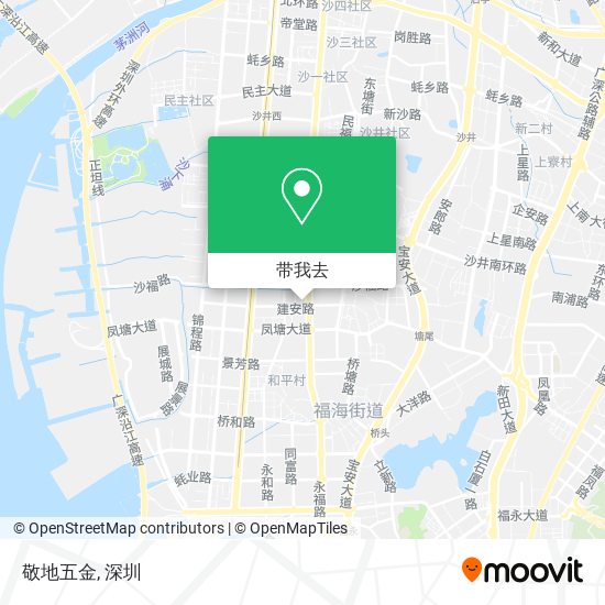 敬地五金地图