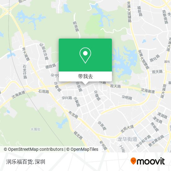 润乐福百货地图