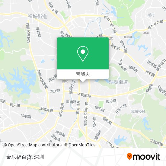 金乐福百货地图