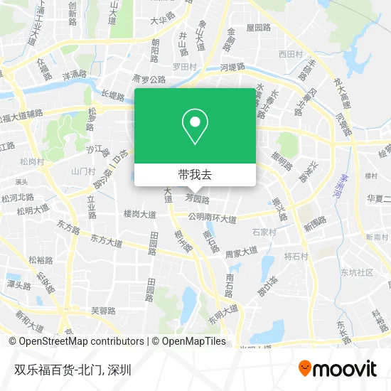 双乐福百货-北门地图
