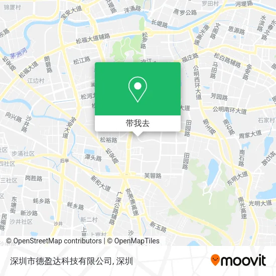 深圳市德盈达科技有限公司地图