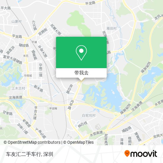 车友汇二手车行地图