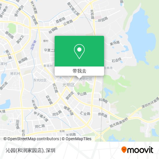 沁园(和润家园店)地图