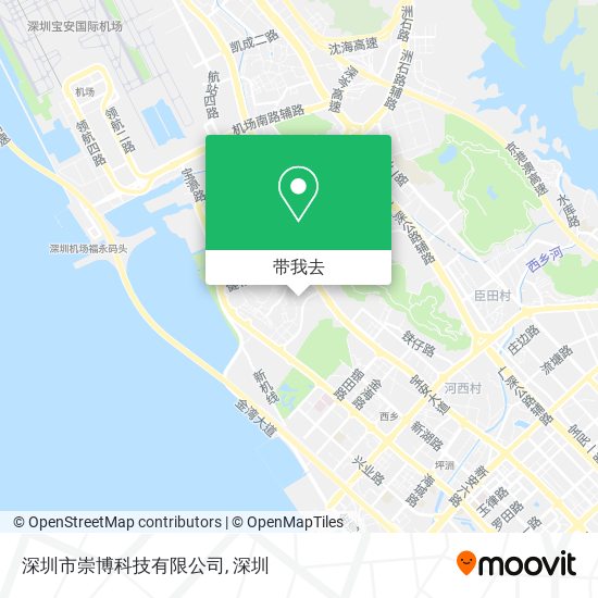 深圳市崇博科技有限公司地图