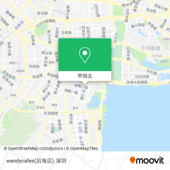 wendycafes(后海店)地图