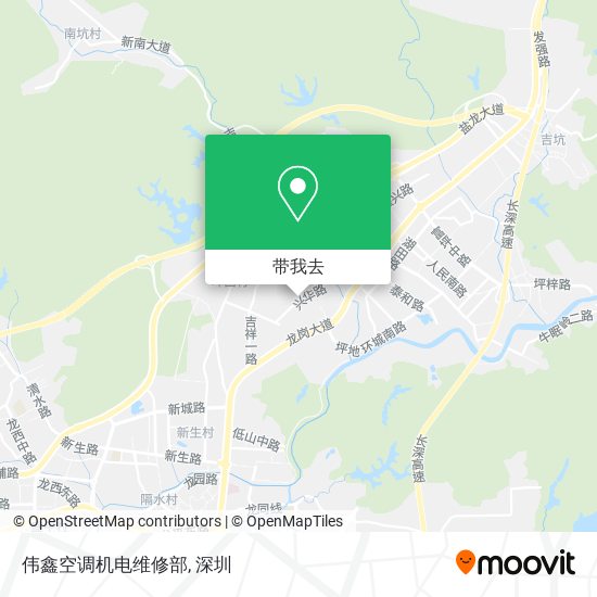 伟鑫空调机电维修部地图