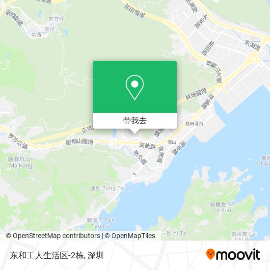 东和工人生活区-2栋地图