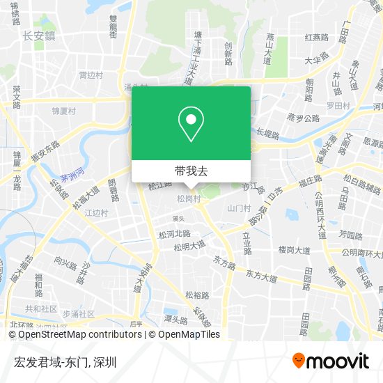 宏发君域-东门地图