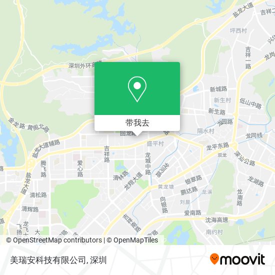 美瑞安科技有限公司地图