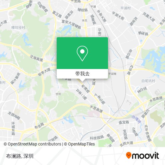 布澜路地图