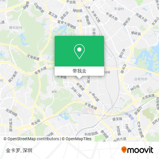 金卡罗地图