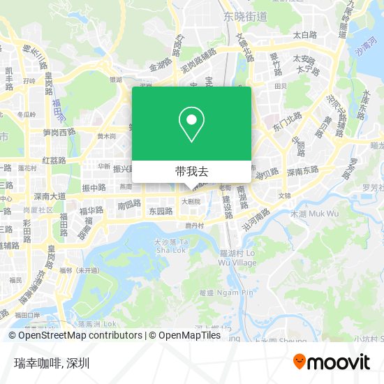 瑞幸咖啡地图