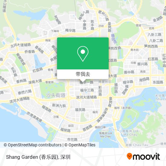 Shang Garden (香乐园)地图