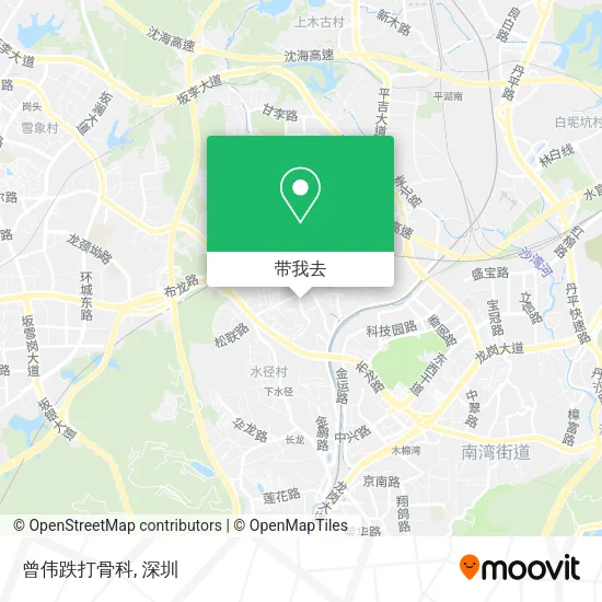 曾伟跌打骨科地图