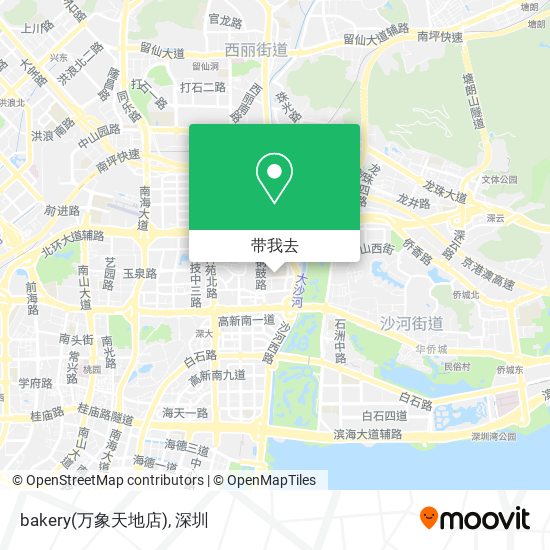 bakery(万象天地店)地图