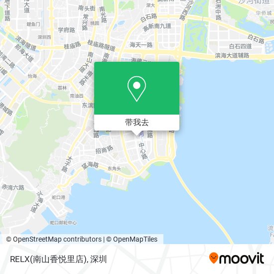 RELX(南山香悦里店)地图