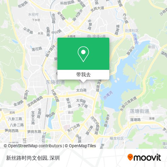 新丝路时尚文创园地图