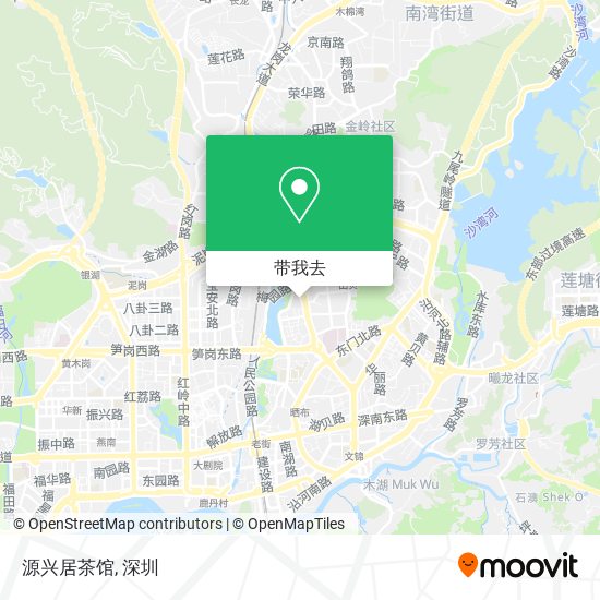 源兴居茶馆地图