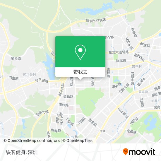 铁客健身地图