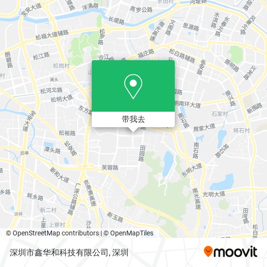 深圳市鑫华和科技有限公司地图