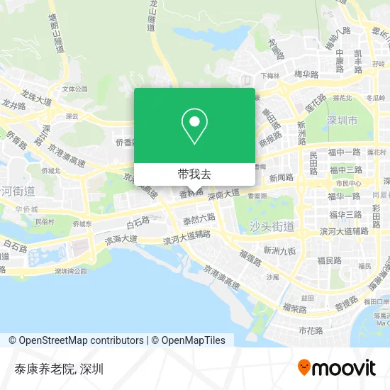 泰康养老院地图