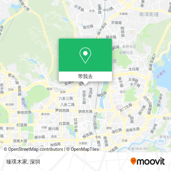臻璞木家地图