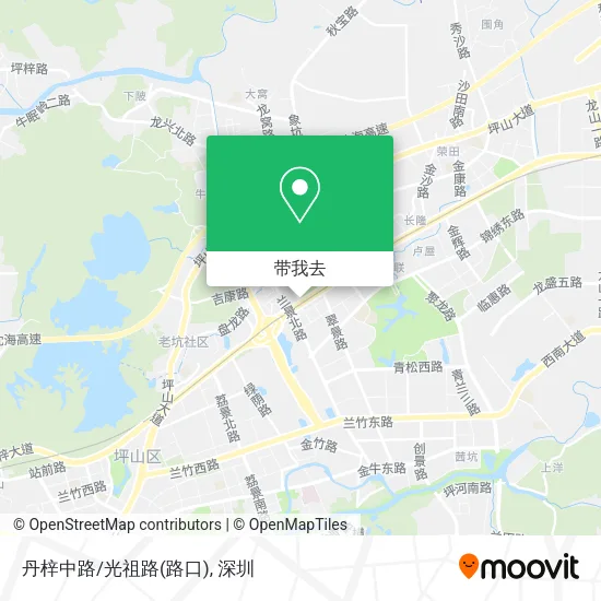 丹梓中路/光祖路(路口)地图