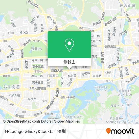 H-Lounge whisky&cocktail地图