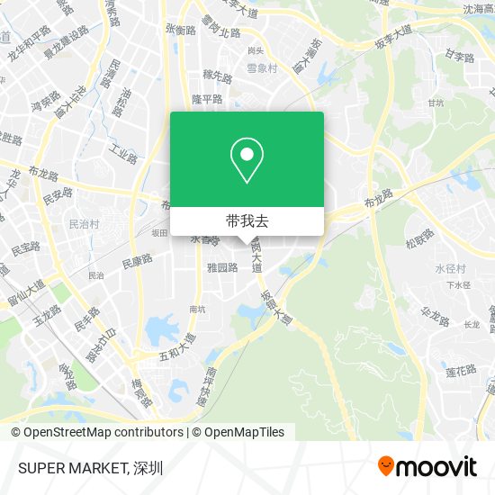 SUPER MARKET地图