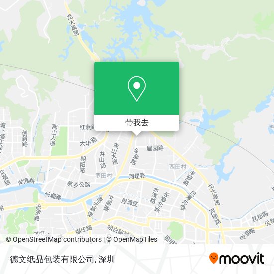 德文纸品包装有限公司地图
