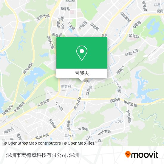 深圳市宏德威科技有限公司地图