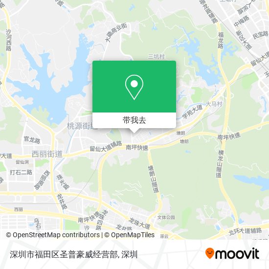 深圳市福田区圣普豪威经营部地图