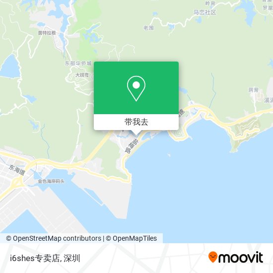 i6shes专卖店地图