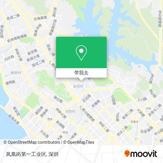 凤凰岗第一工业区地图