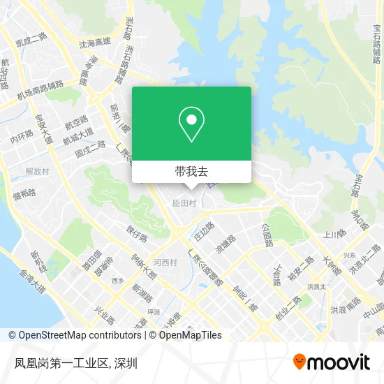 凤凰岗第一工业区地图