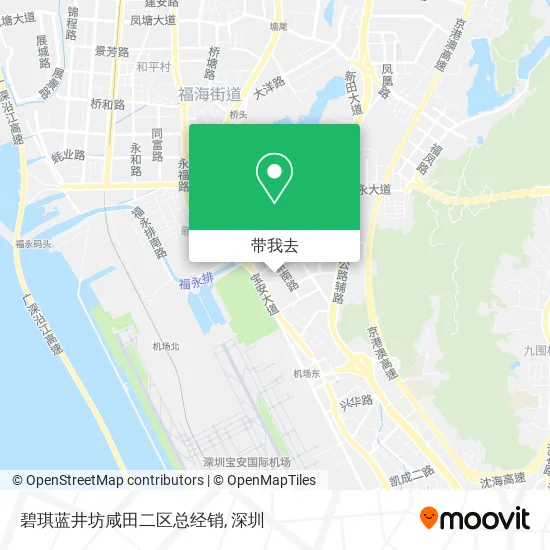 碧琪蓝井坊咸田二区总经销地图