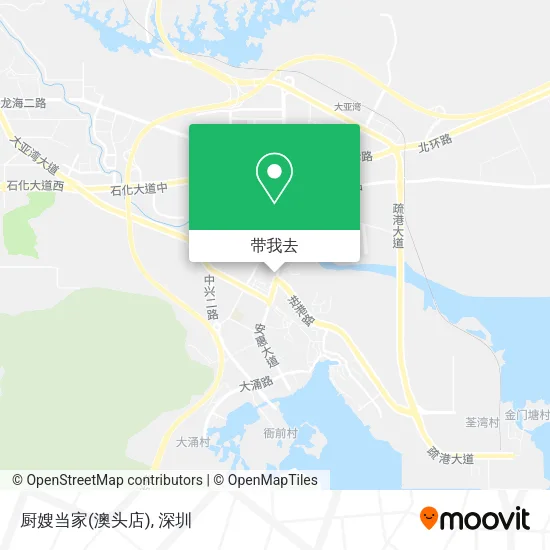 厨嫂当家(澳头店)地图