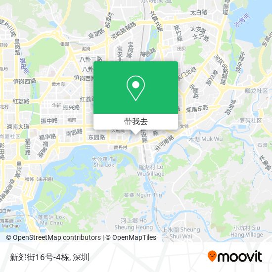 新郊街16号-4栋地图