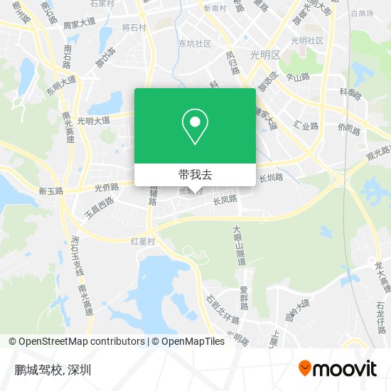 鹏城驾校地图