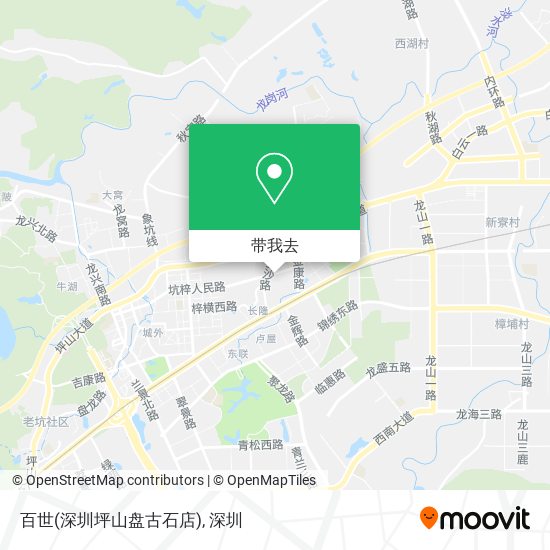 百世(深圳坪山盘古石店)地图