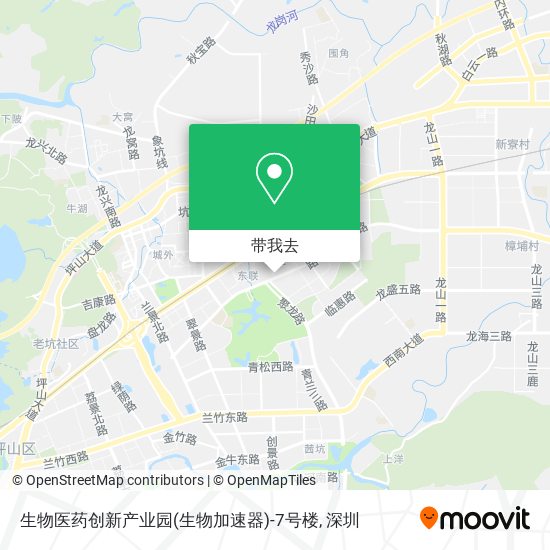 生物医药创新产业园(生物加速器)-7号楼地图