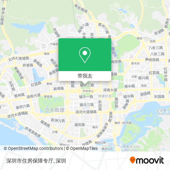 深圳市住房保障专厅地图