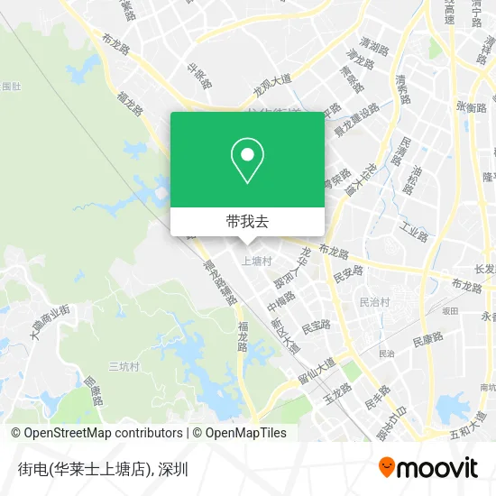 街电(华莱士上塘店)地图