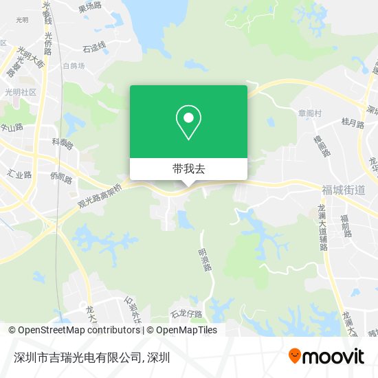 深圳市吉瑞光电有限公司地图