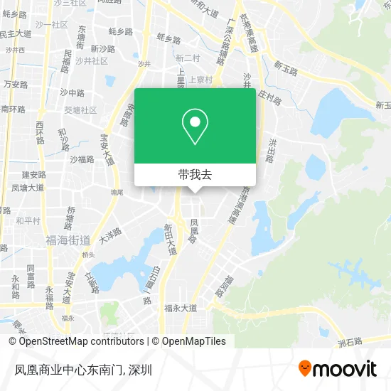 凤凰商业中心东南门地图